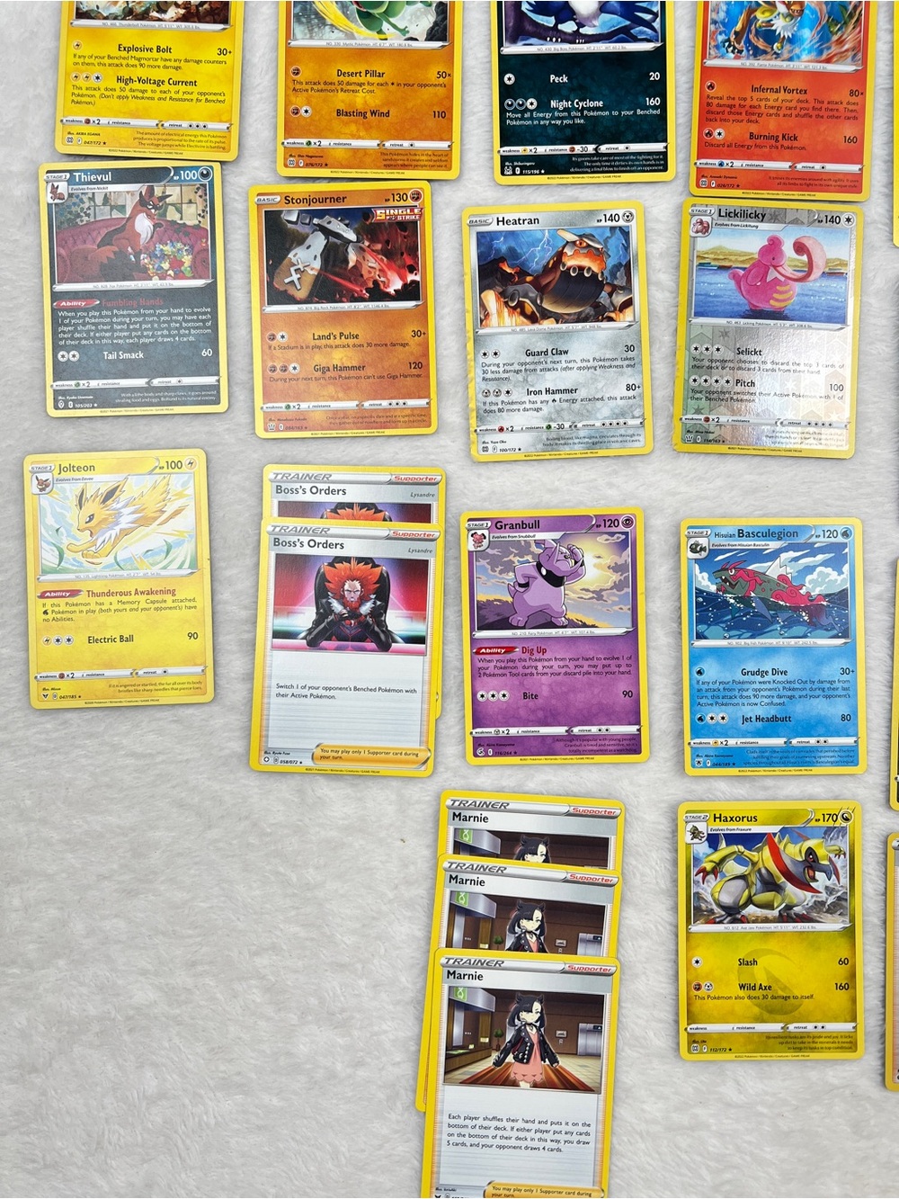 Pokémon Card Lot 33 Cards Holo Reverse Holo Promos Charmander Marnie - Picture 5 of 5